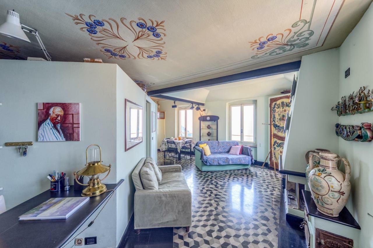 カモーリCasa Constanza Pace E Relax In Liguriaアパートメント エクステリア 写真