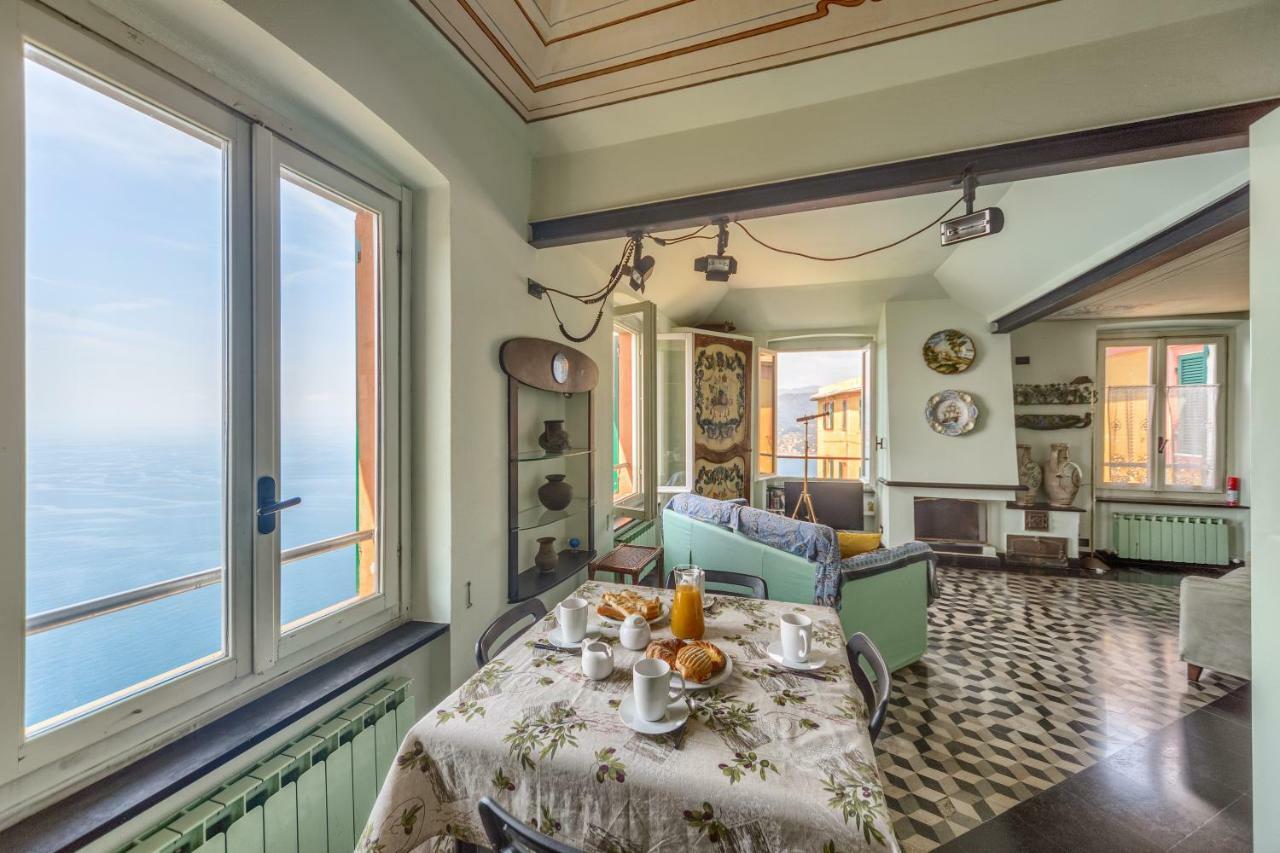 カモーリCasa Constanza Pace E Relax In Liguriaアパートメント エクステリア 写真