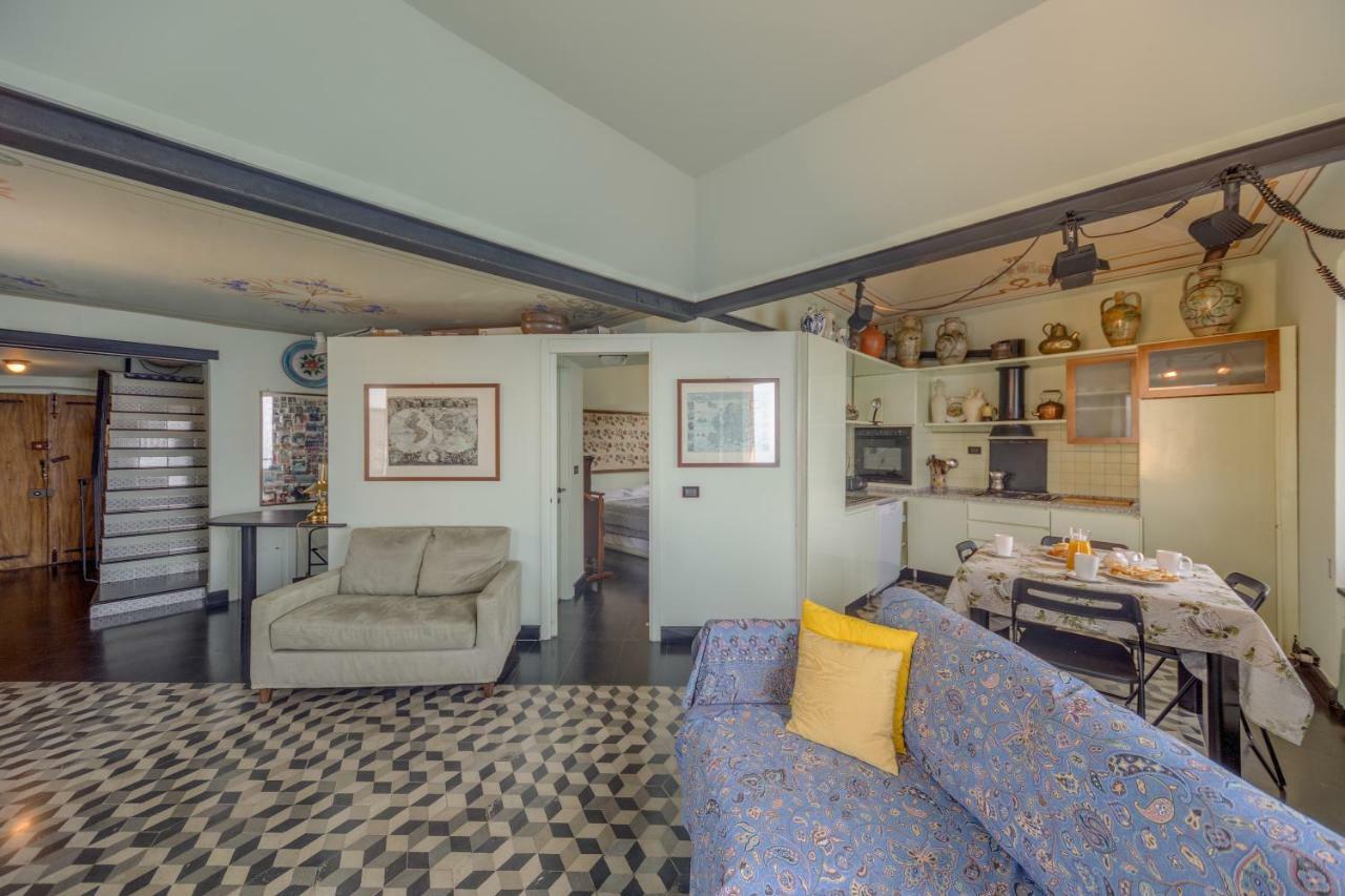 カモーリCasa Constanza Pace E Relax In Liguriaアパートメント エクステリア 写真